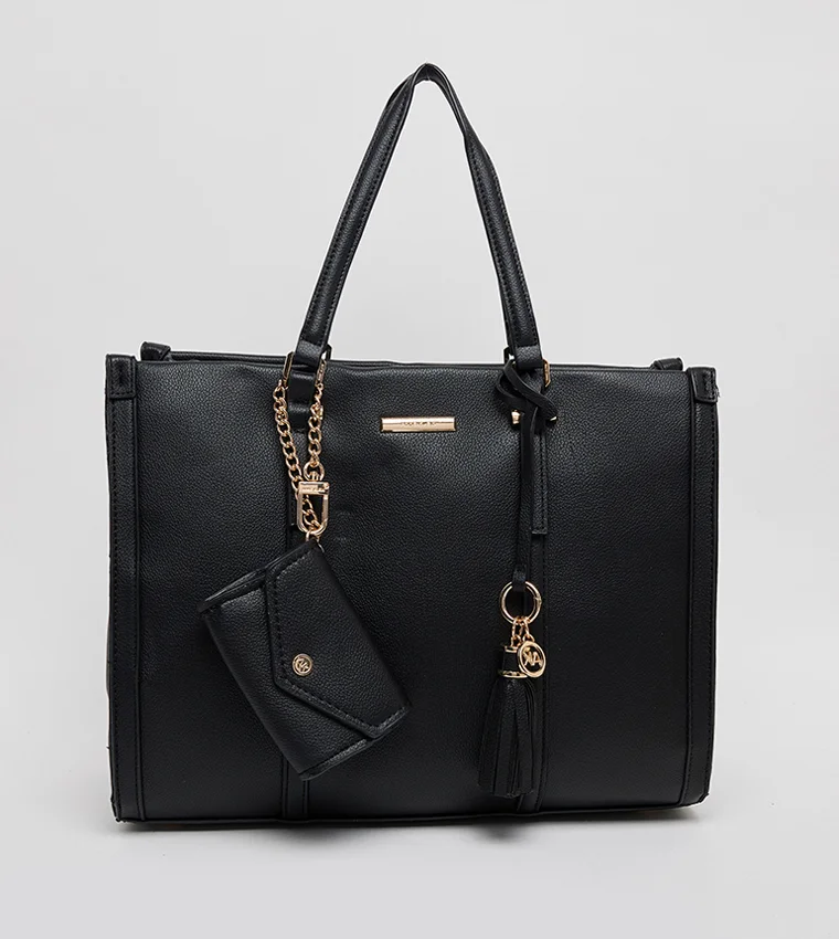 آن كلاين طقم حقائب يد آن كلاين بنقوش بارزة